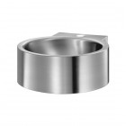 Delabie Redo umywalka 31 cm okrągła ścienna stal nierdzewna satynowa 121710