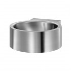 Delabie Redo umywalka 31 cm okrągła ścienna stal nierdzewna satynowa 120710