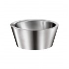 Delabie Algui umywalka 37,5 cm okrągła nablatowa stal nierdzewna satynowa 120110