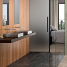 Delabie Unito umywalka 39,5x40,5 cm nablatowa stal nierdzewna satynowa 121810