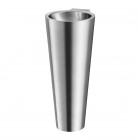 Delabie Baila umywalka 31 cm okrągła wolnostojąca stal nierdzewna satynowa 120170