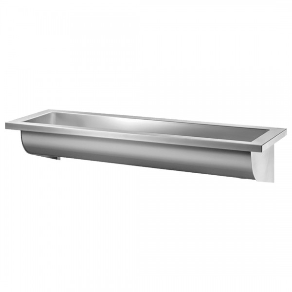 Delabie Canal umywalka 140x40 cm ścienna stal nierdzewna satynowa 120260