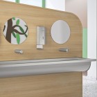 Delabie Canal umywalka 180x40 cm ścienna stal nierdzewna satynowa 120300