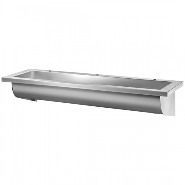 Delabie Canal umywalka 180x40 cm ścienna stal nierdzewna satynowa 121280