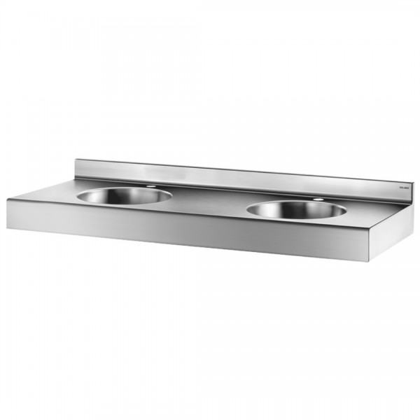 Delabie Duplo RP umywalka 120x40 cm ścienna stal nierdzewna satynowa 121390