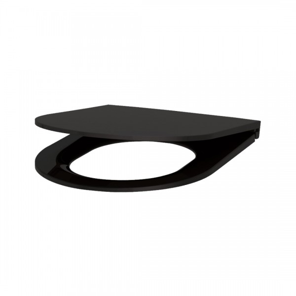 Delabie S21 deska WC wolnoopadająca Slim czarna 103819