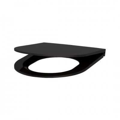 Delabie S21 deska WC wolnoopadająca Slim czarna 103819