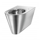 Delabie S21 S miska WC wisząca stal nierdzewna satynowa 110310