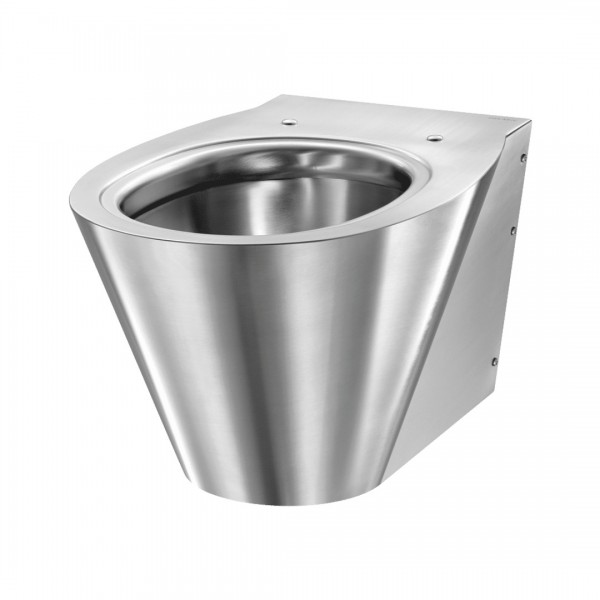 Delabie BCN S miska WC wisząca stal nierdzewna satynowa 110110