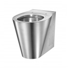 Delabie BCN P miska WC stojąca stal nierdzewna satynowa 110100