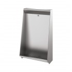 Delabie pisuar rynnowy 60 cm z dopływem z tyłu stal nierdzewna satynowa 130200