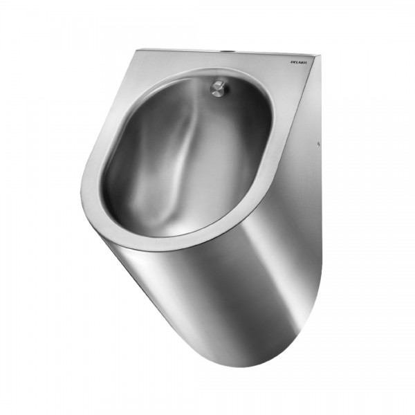 Delabie Delta pisuar z dopływem z góry stal nierdzewna satynowa 134170