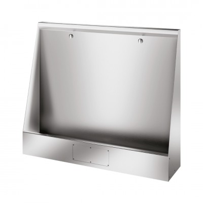 Delabie pisuar rynnowy 120 cm z dopływem z tyłu stal nierdzewna satynowa 130310