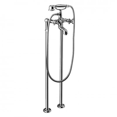 Fromac Retro Victorian bateria wannowa wolnostojąca chrom 2210VFS/CH