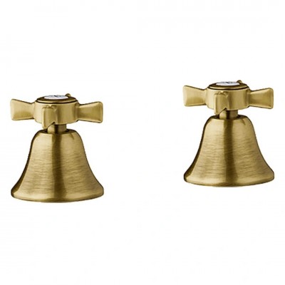 Demm Retro Victorian bateria natryskowa podtynkowa stare złoto 2220V/BR