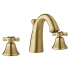 Demm Retro Victorian bateria umywalkowa 3-otworowa retro stare złoto 2240VBR