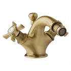 Demm Retro Victorian bateria bidetowa stare złoto 2305V/BR