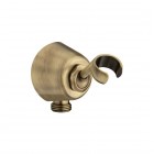 Demm uchwyt prysznicowy z przyłączem kątowym retro stare złoto 2445/BR