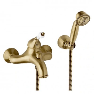 Demm Retro Vara bateria wannowa stare złoto 3800/BR