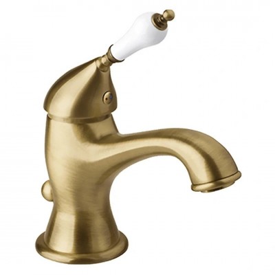 Demm Retro Vara bateria umywalkowa jednouchwytowa stare złoto 3810/BR