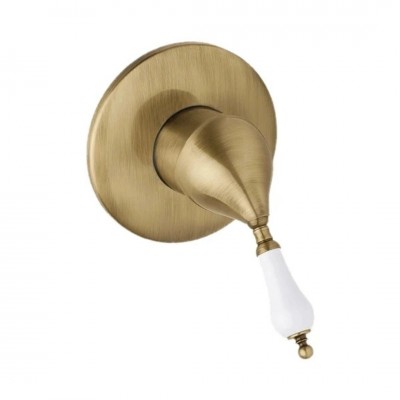 Demm Retro Vara bateria natryskowa podtynkowa stare złoto 3840/BR