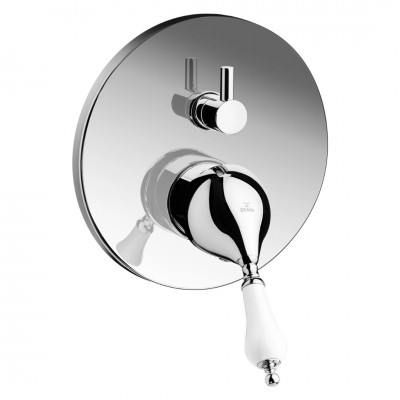 Demm Retro Vara bateria natryskowa podtynkowa z przełącznikiem chrom 3850/CH