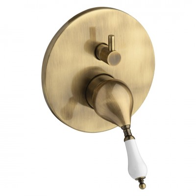 Demm Retro Vara bateria natryskowa podtynkowa z przełącznikiem retro stare 3850/BR