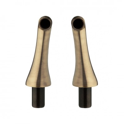 Vicario kolanka do baterii wannowej stare złoto 6618/BR