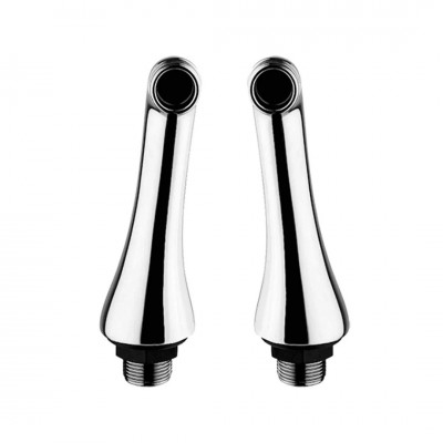 Vicario kolanka do baterii wannowej chrom 6618/CH