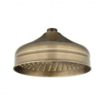 Demm deszczownica okrągła 200 mm retro I stare złoto 6622/BR