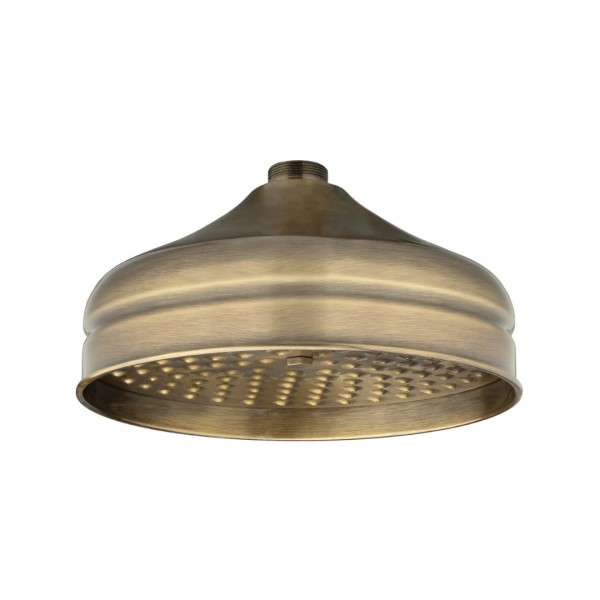 Demm deszczownica okrągła 200 mm retro I stare złoto 6622/BR