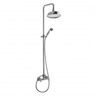 Demm Retro Victorian kolumna natryskowa z deszczownicą chrom 15311V/CH