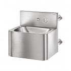 Delabie TEK TC umywalka 40x29,5 cm zaścienna stal nierdzewna satynowa 160340