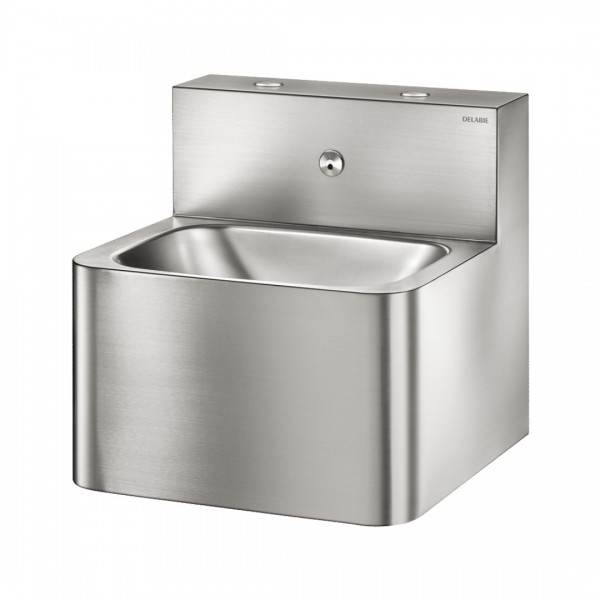 Delabie TEK umywalka 40x39,5 cm ścienna stal nierdzewna satynowa 161360