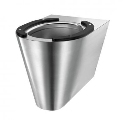 Delabie S21 S miska WC wisząca stal nierdzewna satynowa 110310PAD