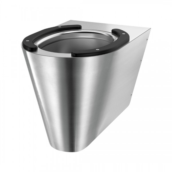 Delabie S21 S miska WC wisząca stal nierdzewna satynowa 110310PAD