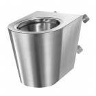 Delabie S21 P TC miska WC wisząca zaścienna stal nierdzewna satynowa 160550