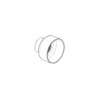 Delabie złączka zasilająca do WC tureckiego Ø55 mm 100569