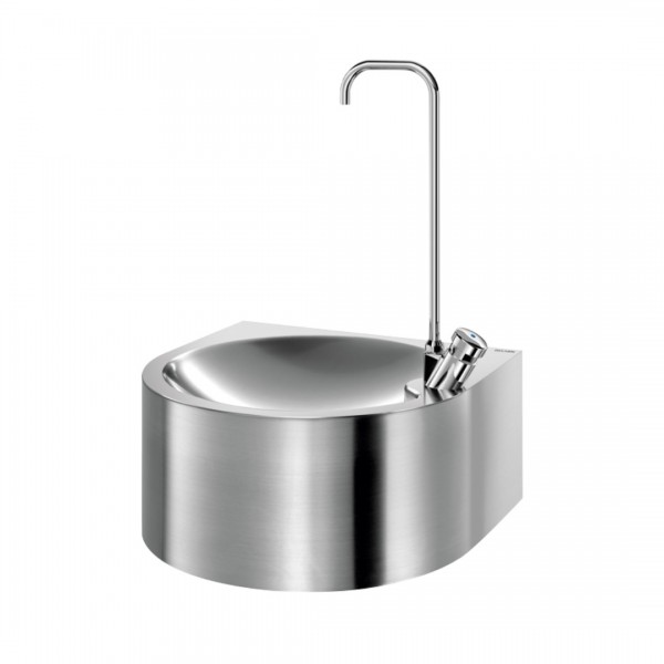 Delabie poidełko ścienne inox satynowy 180810