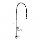 Delabie bateria kuchenna stojąca z wyciąganą wylewką chrom 5632