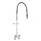 Delabie bateria kuchenna stojąca z wyciąganą wylewką chrom 5680