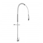 Delabie bateria kuchenna stojąca z wyciąganą wylewką chrom 6693