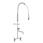 Delabie bateria kuchenna stojąca z wyciąganą wylewką chrom G6532