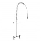 Delabie bateria kuchenna stojąca z wyciąganą wylewką chrom G6533