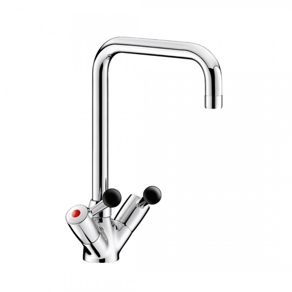 Delabie bateria kuchenna stojąca chrom 5640T3