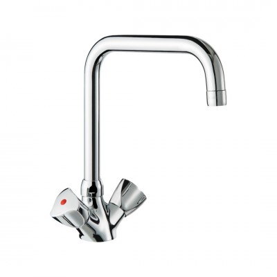 Delabie bateria kuchenna stojąca chrom G66452