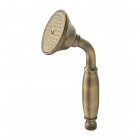 Demm słuchawka prysznicowa biała rączka stare złoto 2443/BR