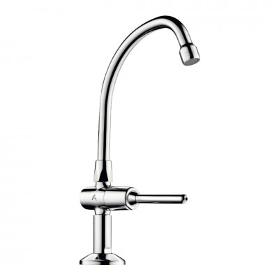 Delabie Tempostop bateria czasowa umywalkowa do wody zmieszanej chrom 737202