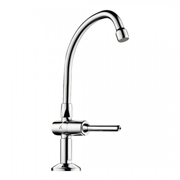 Delabie Tempostop bateria czasowa umywalkowa do wody zmieszanej chrom 737202