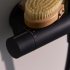 Oras Optima Style bateria prysznicowa termostatyczna ścienna czarny mat 7160N-33